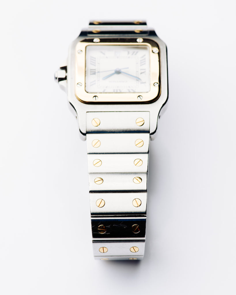 Cartier Santos Galbée Two-Tone