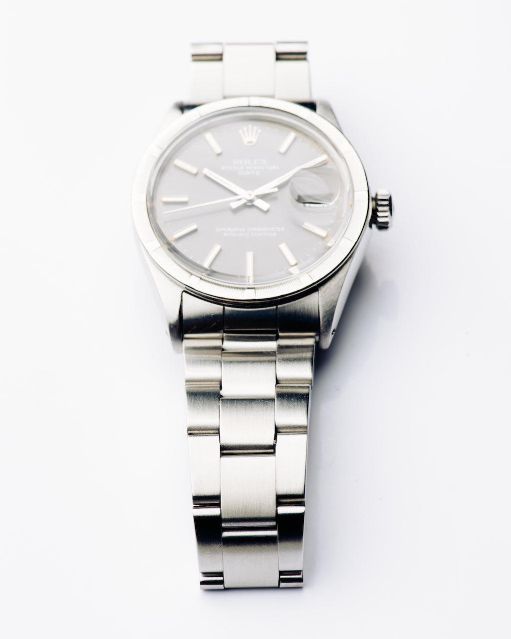 Rolex Oyster Perpetual Date - Gray Dial