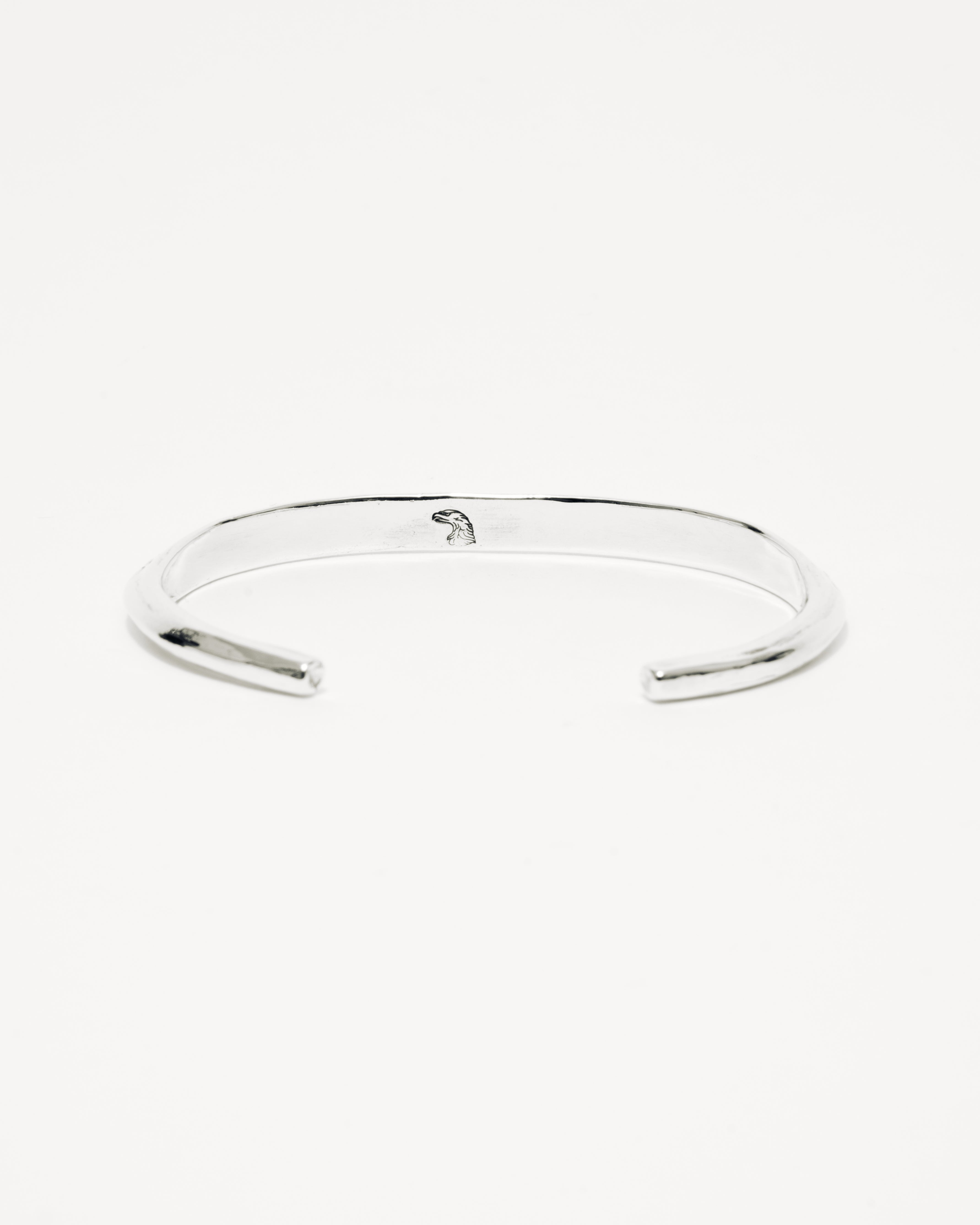Men's Thin Triangle Tapered End Bracelet (Leaf)