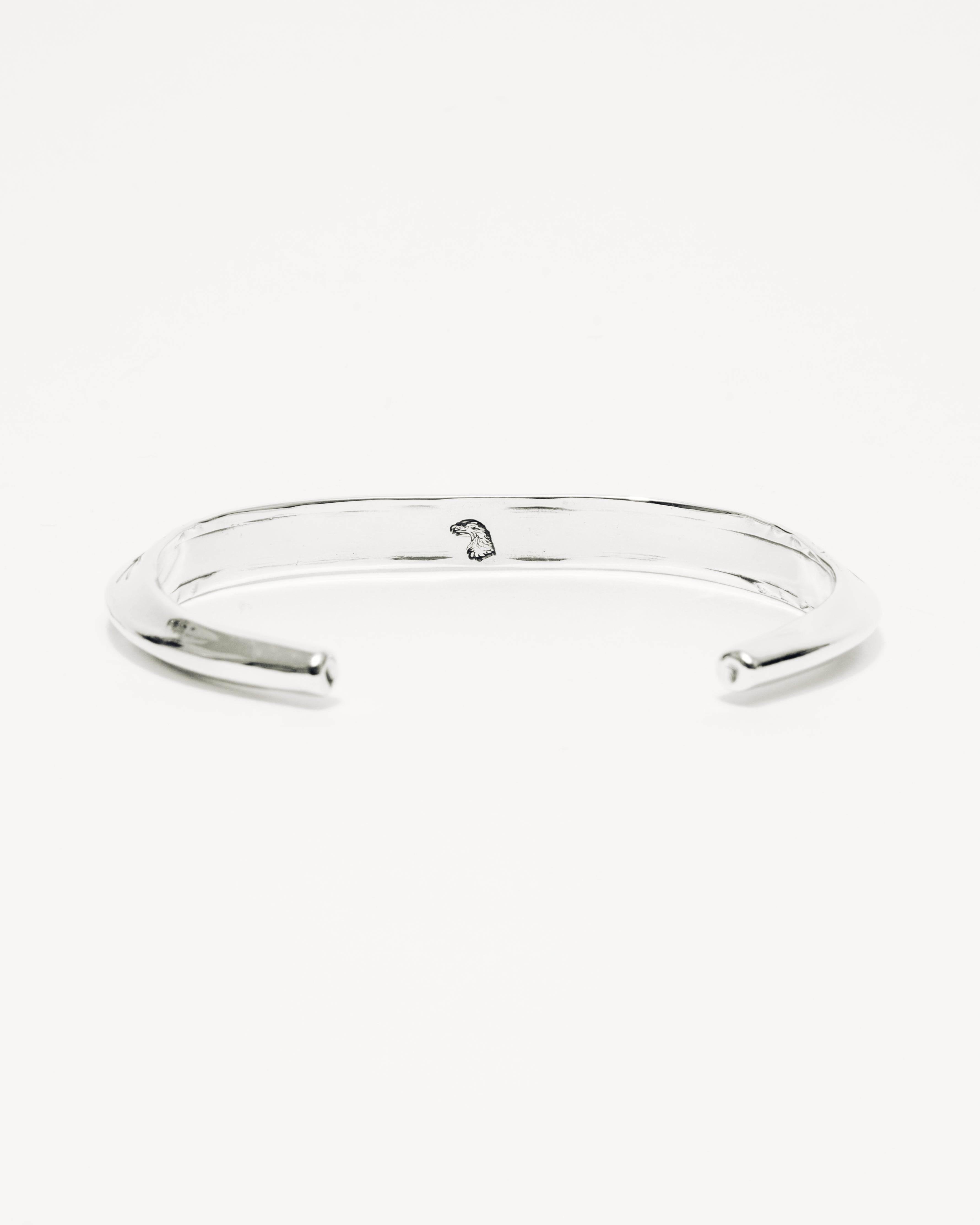 Men's Thin Triangle Tapered End Bracelet (Arrow & Thunderbird)