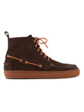 High-Top Boat Shoe in Suede