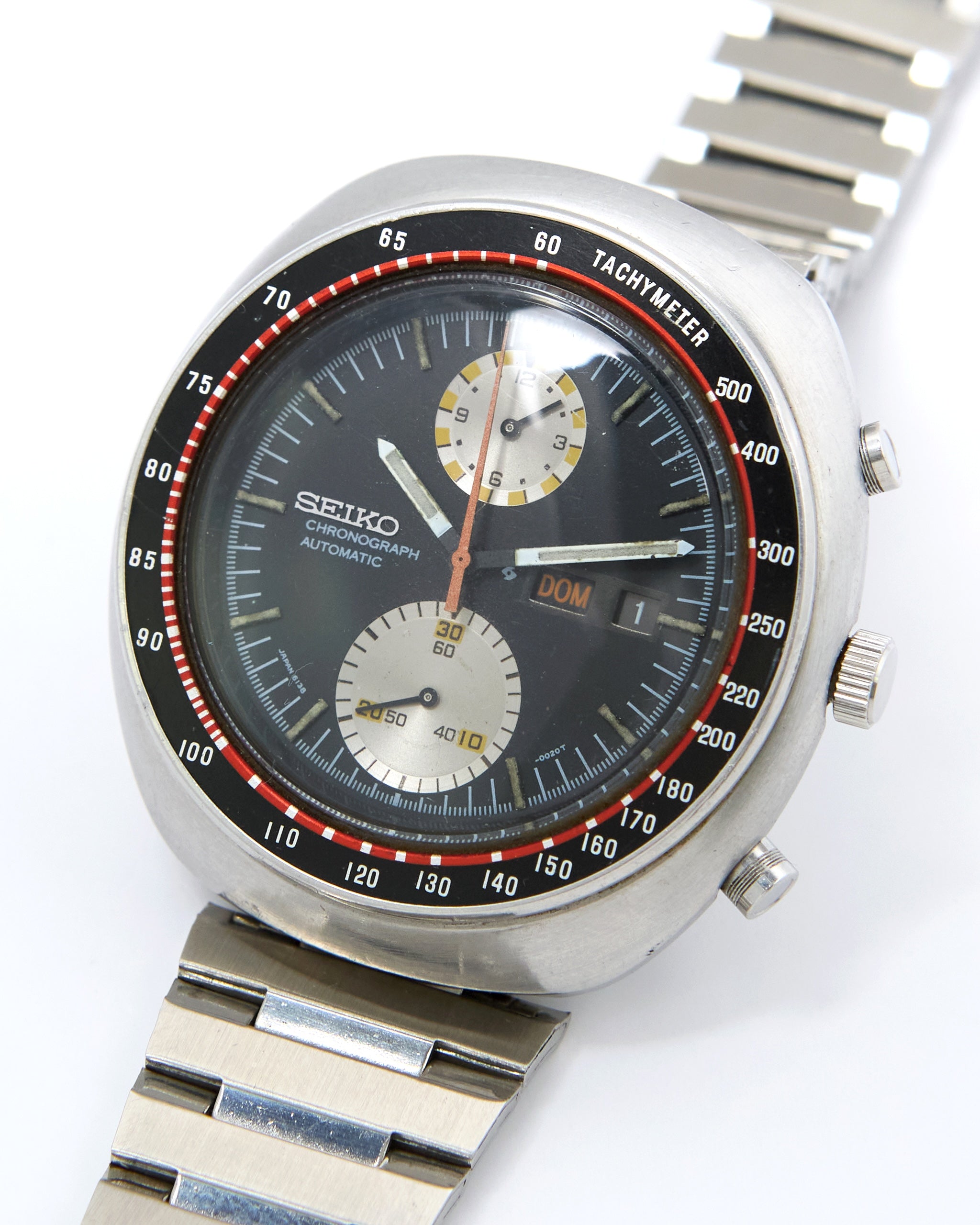 Seiko UFO Chronograph 6138-0011 Automatic in Steel Case on Steel Bracelet