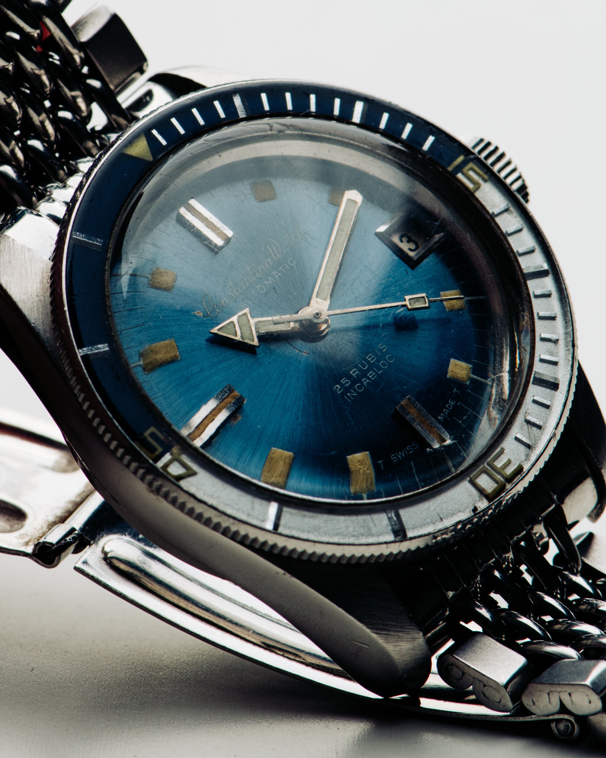 Diver with Blue Dial & Bakelite Bezel