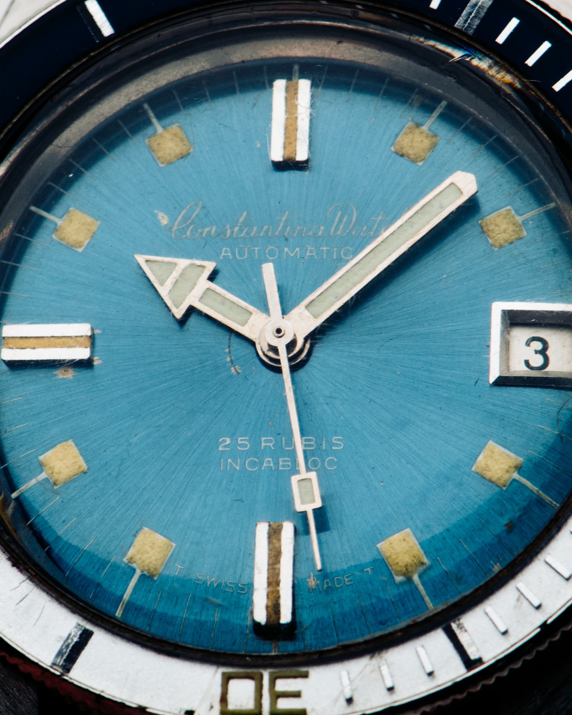 Diver with Blue Dial & Bakelite Bezel