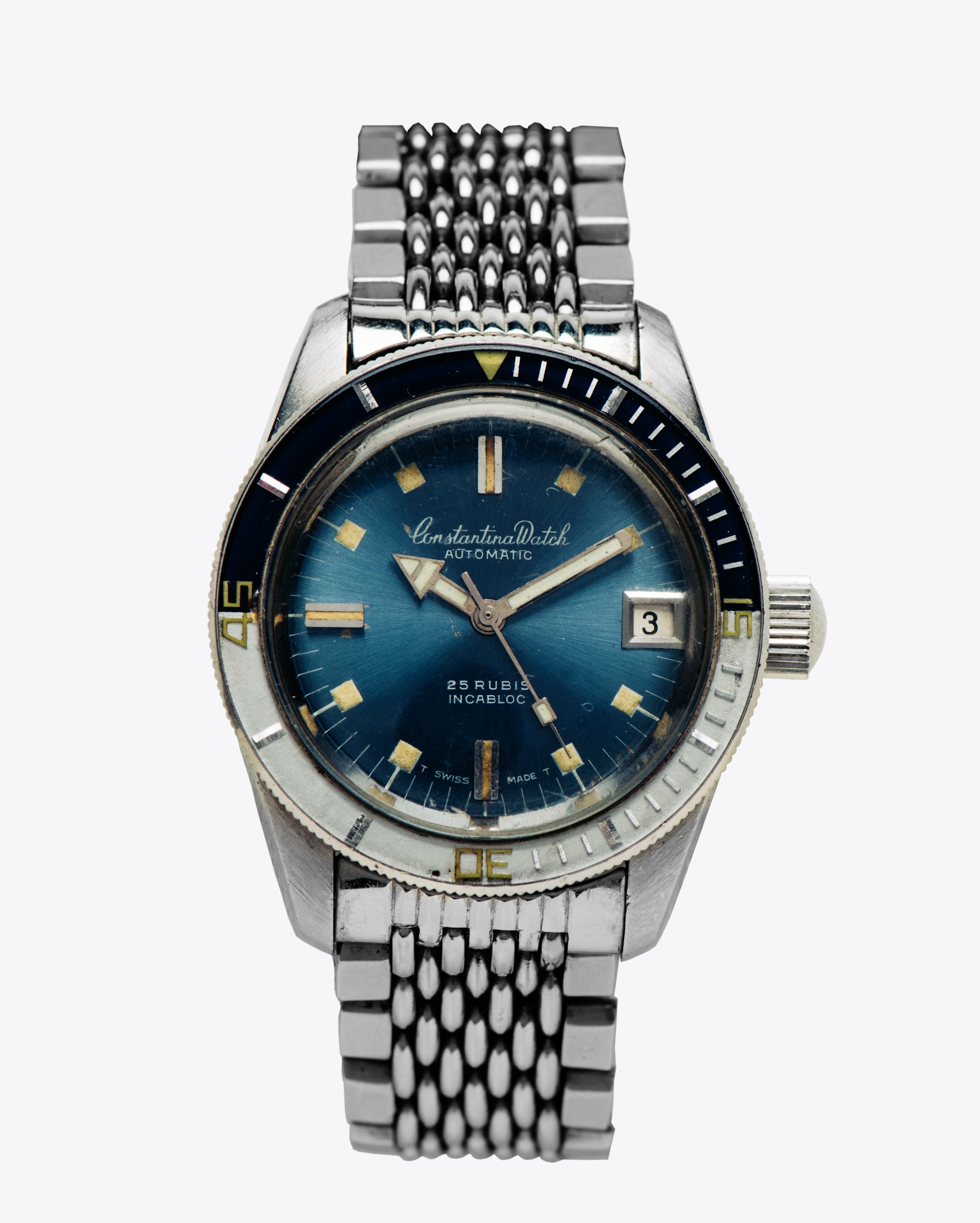 Diver with Blue Dial & Bakelite Bezel