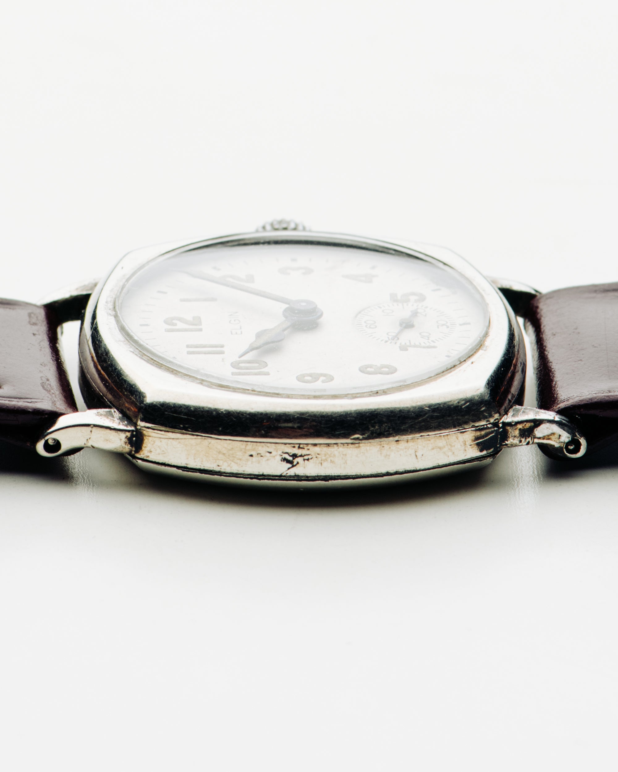 Mondaine Cushion 41 mm Watch in White Dial