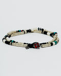 Geronimo Necklace with Heishi beads