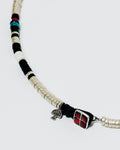 Geronimo Necklace with Heishi beads