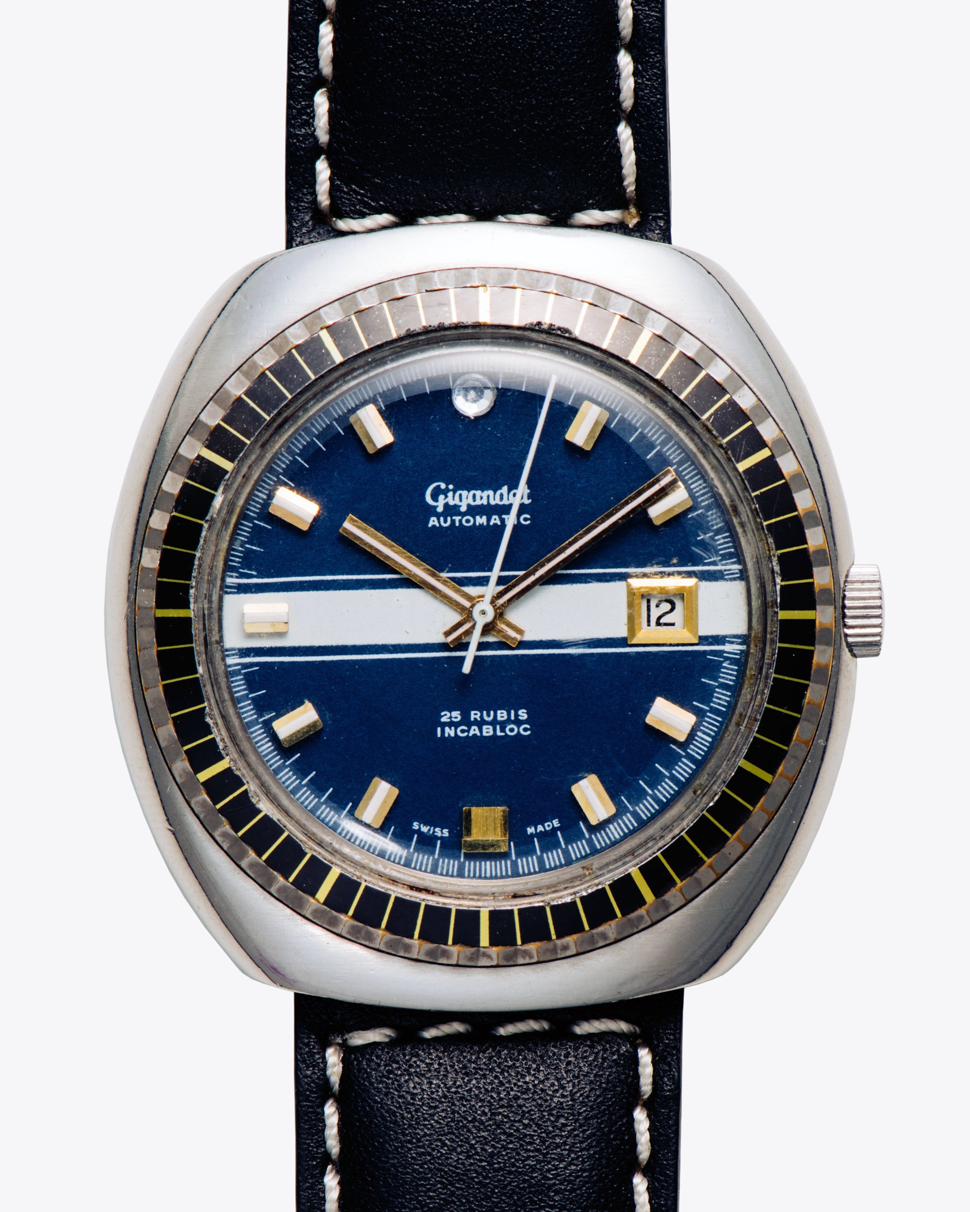 Diver with Blue Dial and Automatic Movement