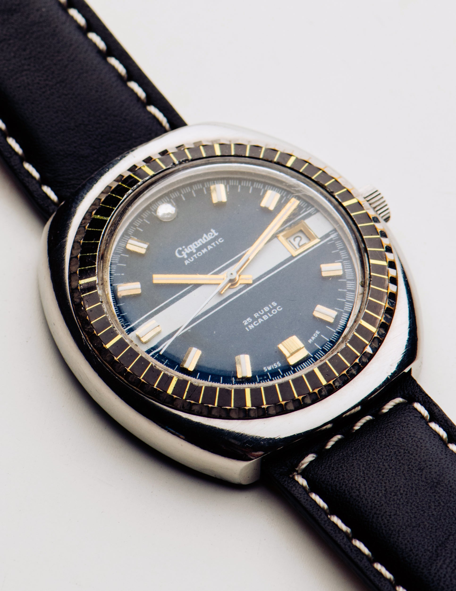 Diver with Blue Dial and Automatic Movement