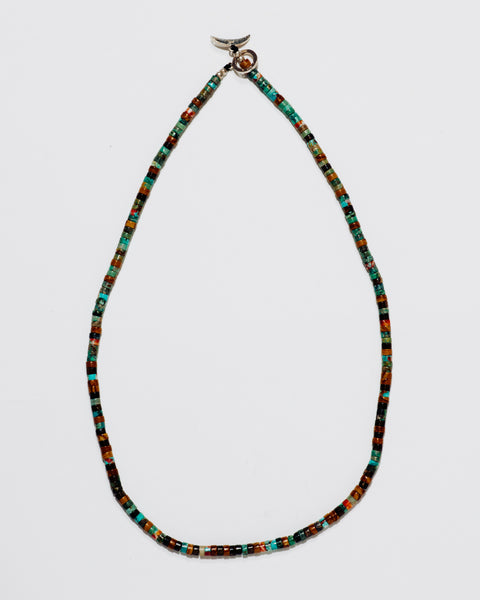 Five Strand Kewa Heishi Necklace by H&J Chavez - Rainmaker Gallery