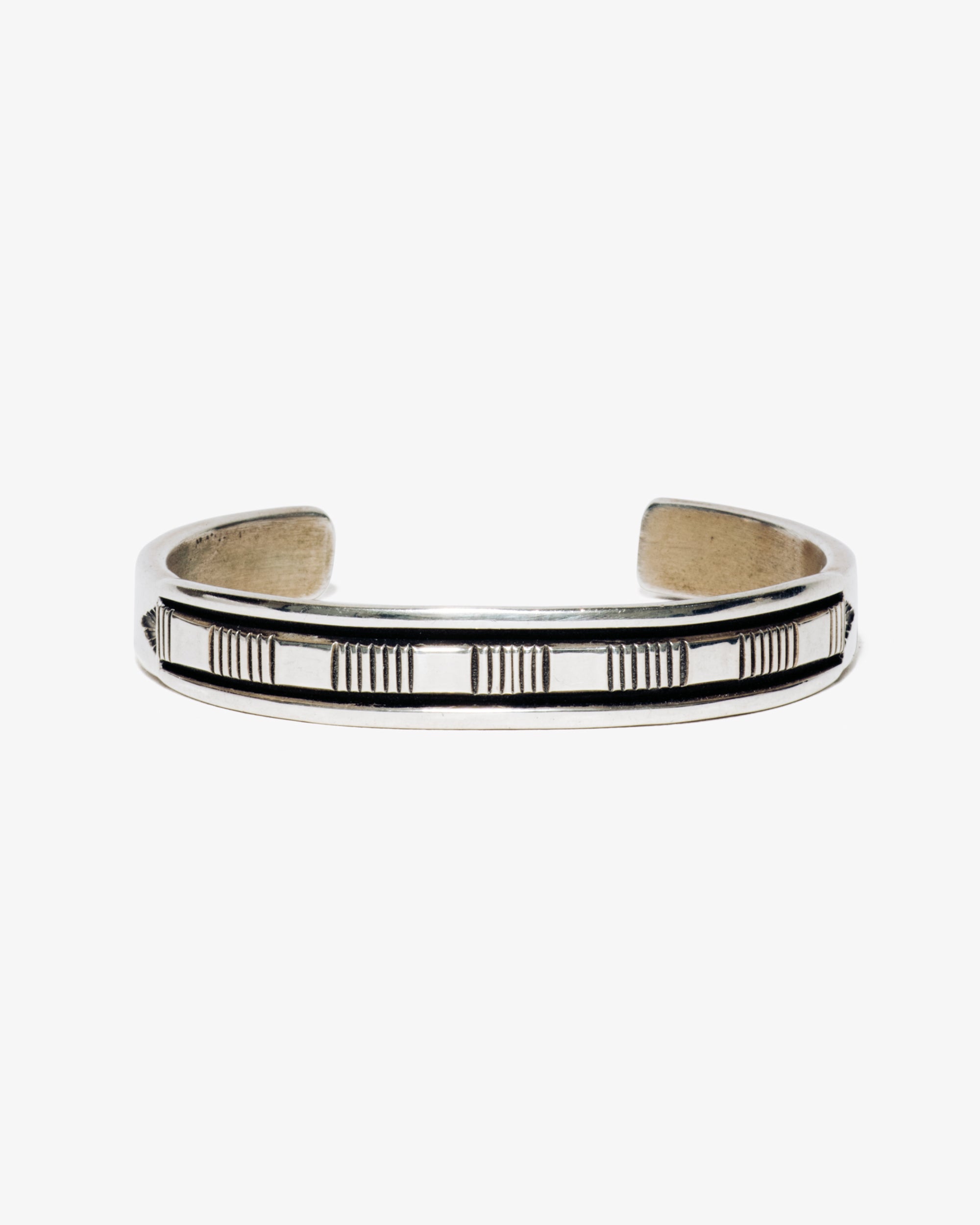 Horizontal Line Side Channel Cuff