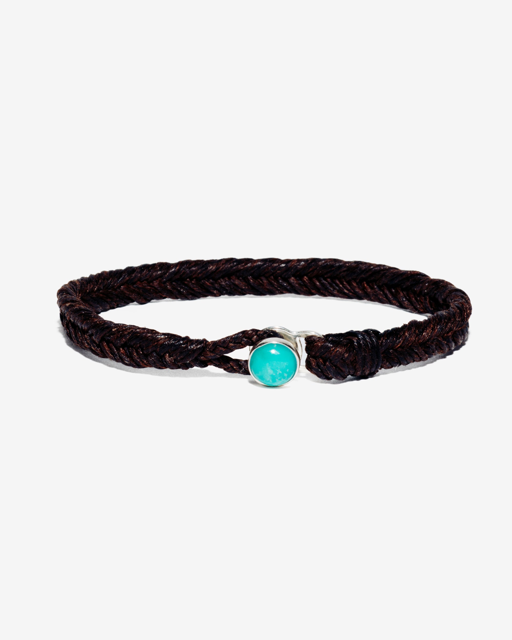 Turquoise Button Fishtail Bracelet